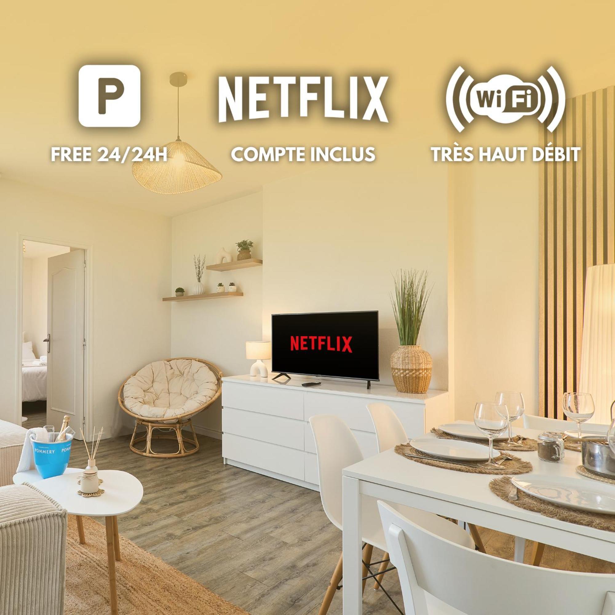 Le Petillant, Gare Centre-Ville, Netflix, Wifi Reims Exteriör bild